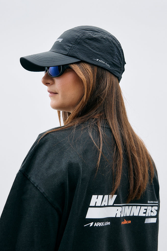 ARKK Apparel HAV Runner Boxy Tee | Black T-Shirt